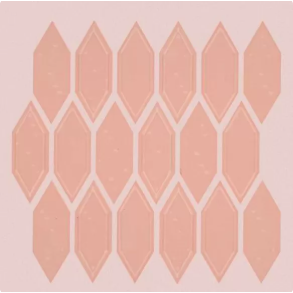 First Lady Pink Picket - ceramic tile